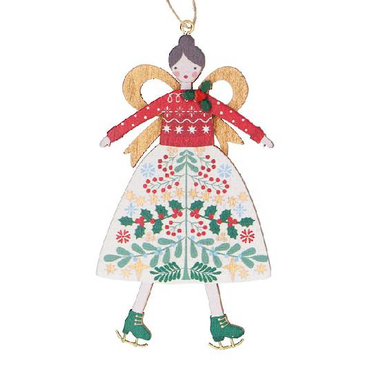 Wood Angel White Skirt, Kinfolk Alpine 12cm *ETA Nov