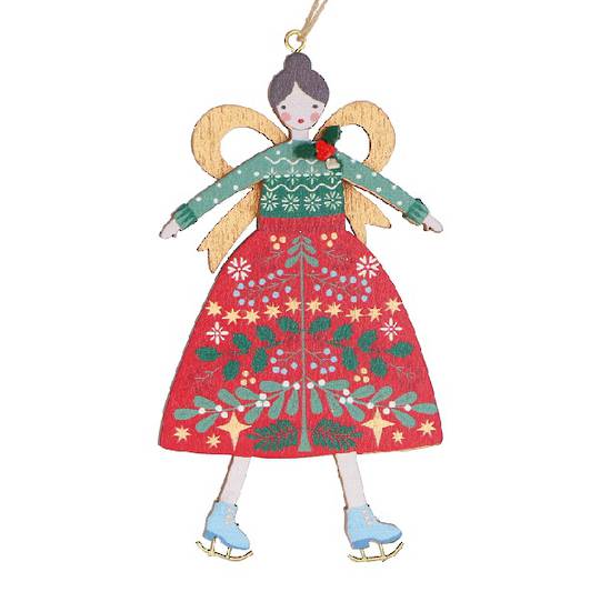 Wood Angel Red Skirt, Kinfolk Alpine 12cm *ETA Nov