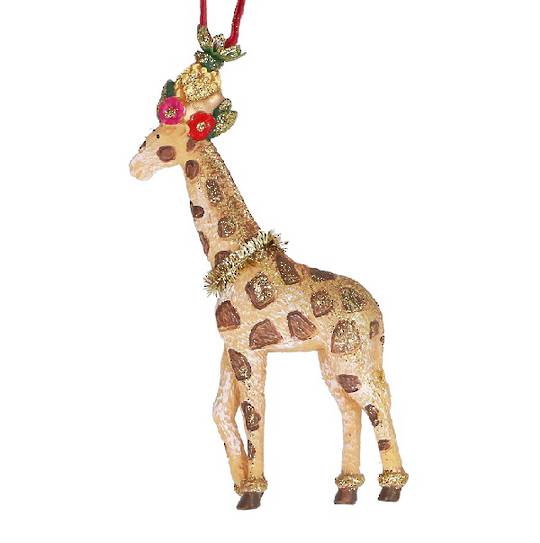Resin Fantasia Giraffe, Fruit Crown 11cm *ETA Nov