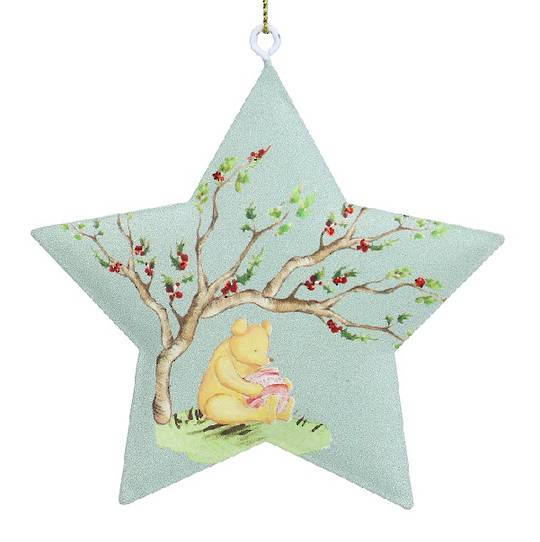 Tin Star Teal, Winnie-The-Pooh (& Tigger on Back) 10cm *ETA Nov
