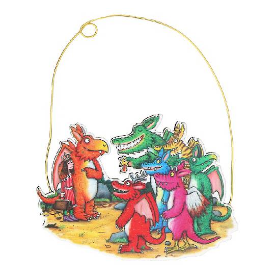 Wood Wire Loop, Zog with Dragons 10cm *ETA Nov