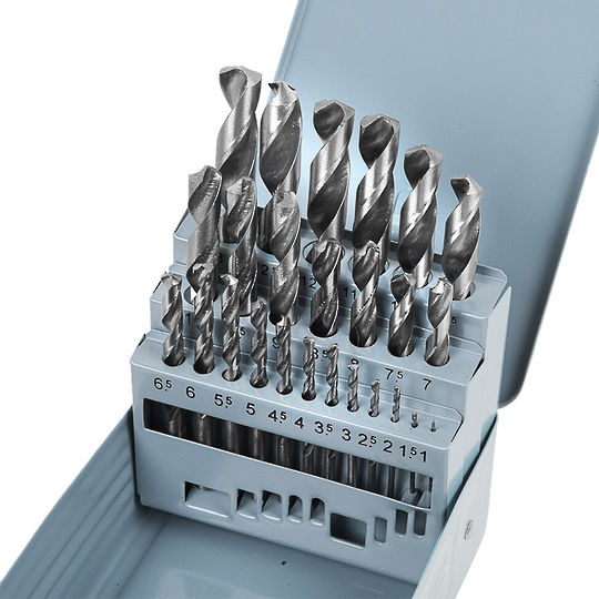 Urlisi Drill Set 25pc HSS 1-13mm