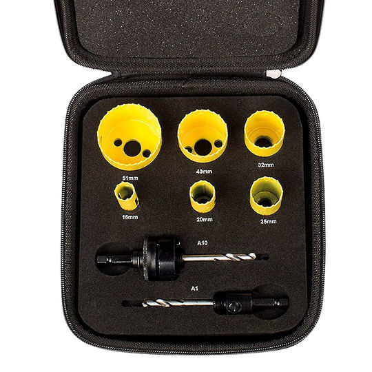 Starrett Holesaw Set 8pc Deep Cut Starrett
