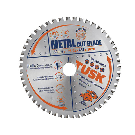 Tusk Cold Cut Saw Blade 185mm x 48T
