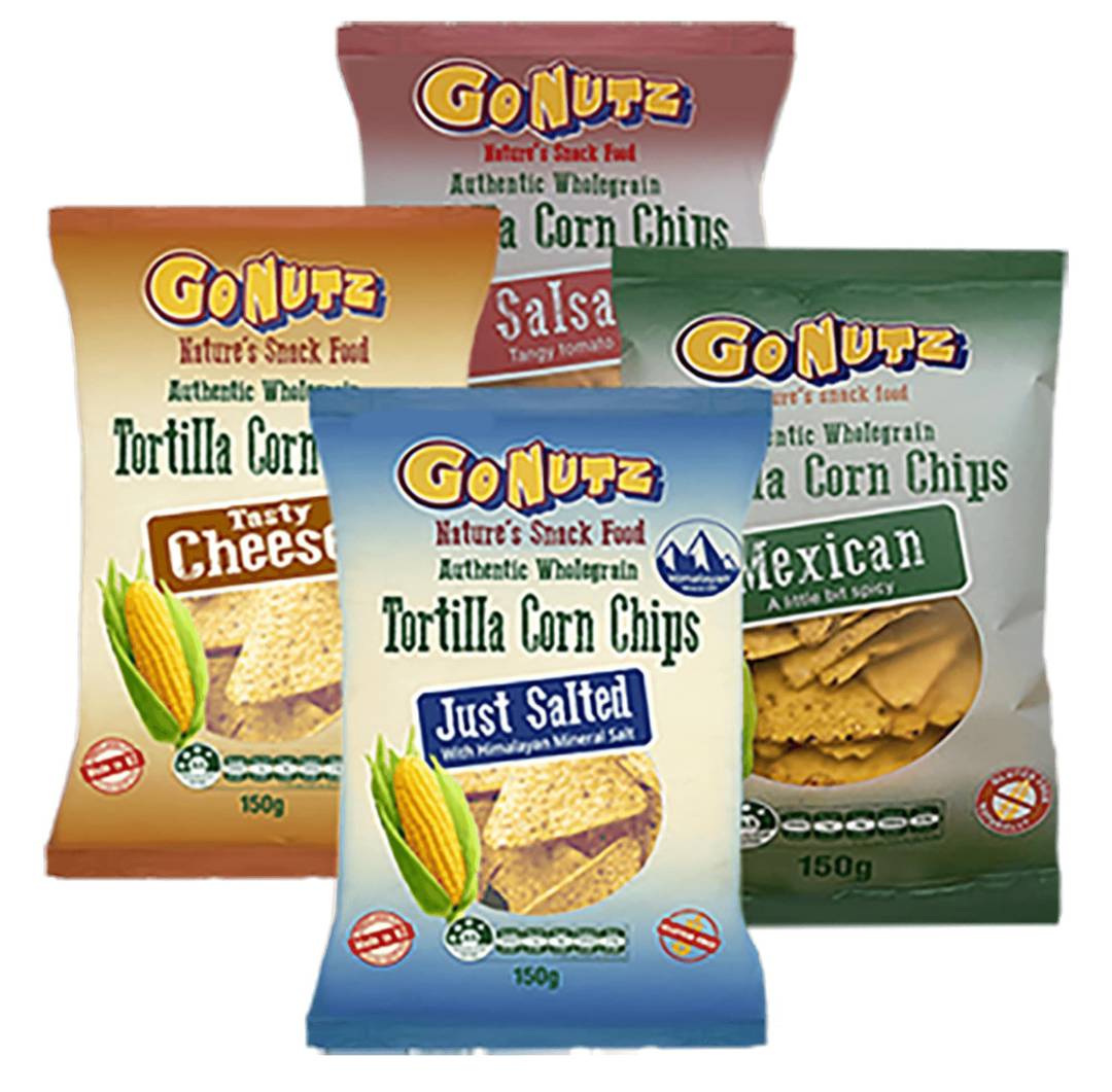 whole grain corn chips