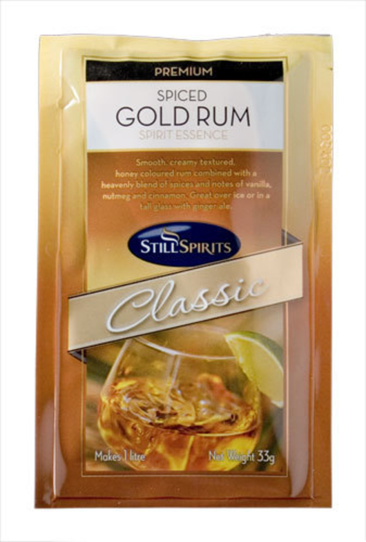 Still Spirits Classic Spiced Gold Rum Sachet (1L) 33g image 0