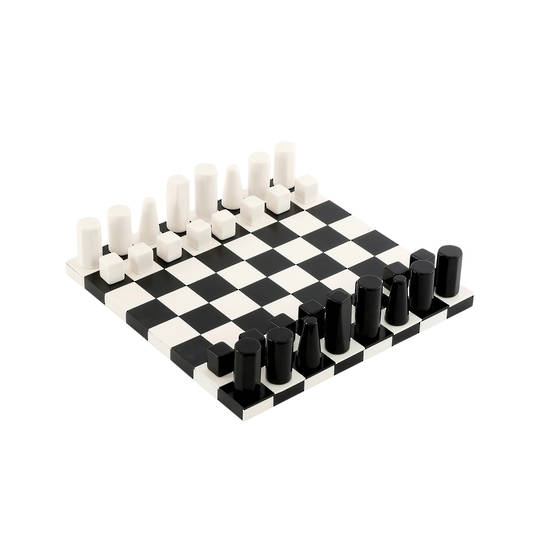 CHESS BOARD SET BLACK & WHITE