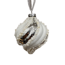 10cml white silver swirl Onion (12)