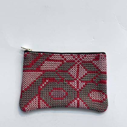 Vintage Indian Stitchwork Zip Purse no. 3 (sold)