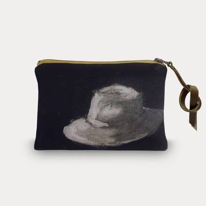 Maison Levy Linen Zip Purse - Le Chapeau