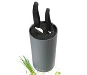 Zassenhaus Knife Block Round - Cool Grey Promotion!!