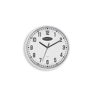 Carven Wall Clock 22.5cm White