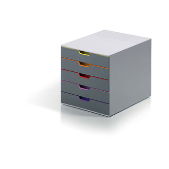 Durable Varicolor File Drawer 5 Grey * SPECIAL *