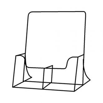 FAB Side by Side 1 Tier 2 Wide Business Card Holder