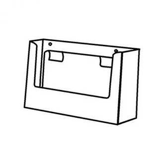FAB Wall Mountable Landscape Business Card Holder