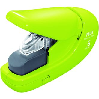 Plus StapleLess Stapler. No staples required.