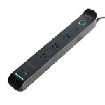 Jackson Raptor Master Switched 4 Way Surge Protected Powerboard