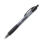 Okin Ballpoint Retractable Pen with Grip Medium Black Each