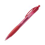 Okin Ballpoint Retractable Pen with Grip Medium Red Each