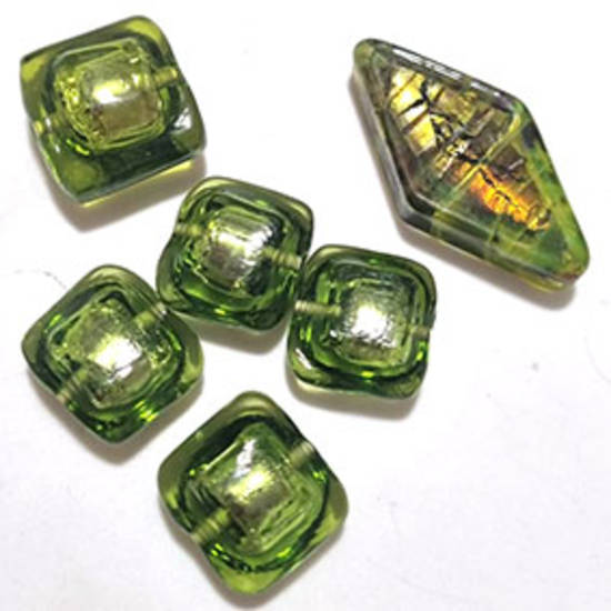 Queen Mum's Destash 30 - Czech Lampwork Beads - 14mm - 36mm