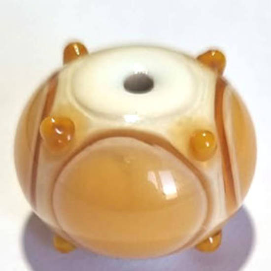 Queen Mum's Destash 39 - Czech Lampwork Bead - 22mm