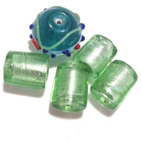 Queen Mum's Destash 5 - Chinese Lampwork Beads - 14mm - 20mm