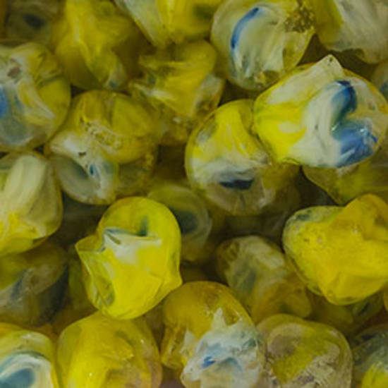 Chinese Twisted Round, 10mm - Yellow multi