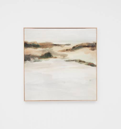 Coastal Vista Haze 1 Framed Canvas
