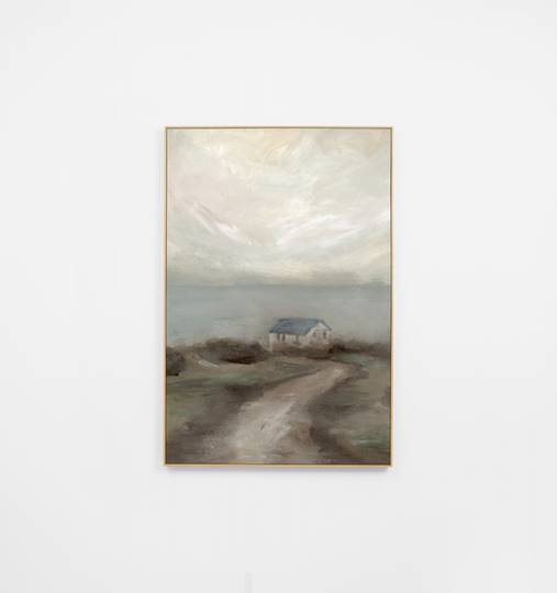 Misty Cottage Haze Canvas