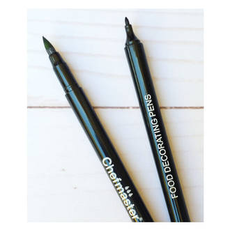 Chefmaster Food Decorating Pens- Black (Set of 2)