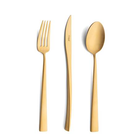 Duna Matte Gold 58 Piece Cutlery Set