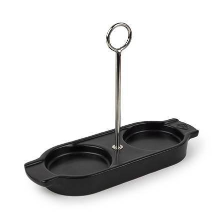 Linea Ceramic Mill Tray Satin Black