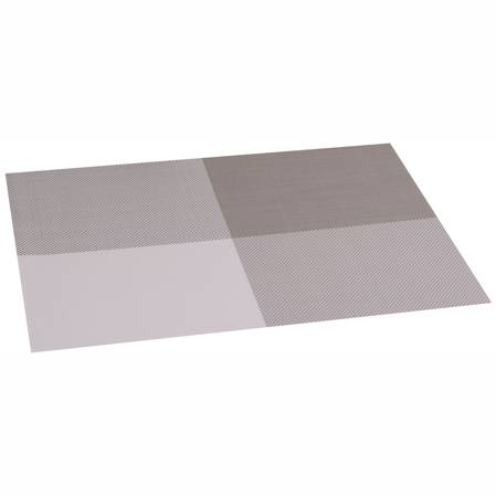 Linea Q Placemat Set 4 White Block