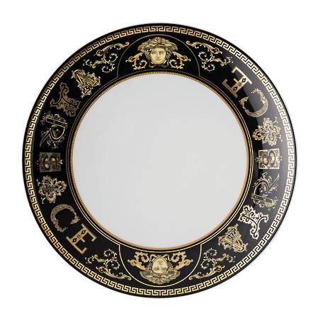 Virtus Black Plate 21cm