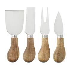 Acacia Cheese Set 4 piece