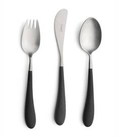 Alice Childrens Cutlery Black