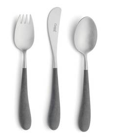 Alice Childrens Cutlery Grey