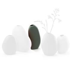 Philippi Bud Vase Grey/Green 14cm