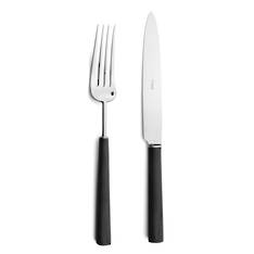 Ebony Matt Serving Set