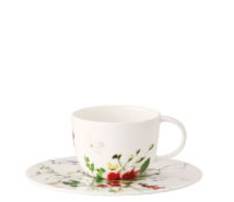 Fleurs Sauvages Espresso Cup and Saucer