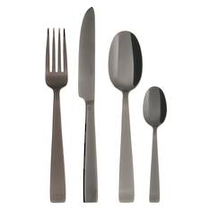 Flat PVD Black 24 Piece Set