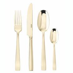 Flat PVD Champagne 30 Piece Set