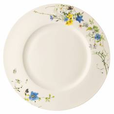 Fleurs des Alpes Rimmed Dinner Plate