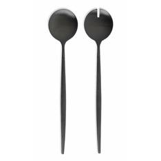 Goa Black & Matt Black Stainless Salad Set 2 Piece