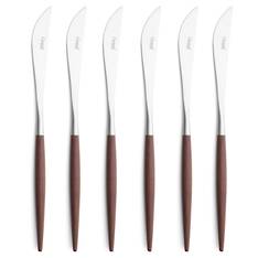Goa Brown & Matt Stainless Steak Knife Set of 6
