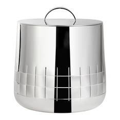 Graphik Silver Insulated Ice Bucket