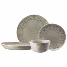 Junto Pearl Grey 16 Piece Set