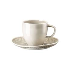 Junto Pearl Grey Tall C & S Set 6