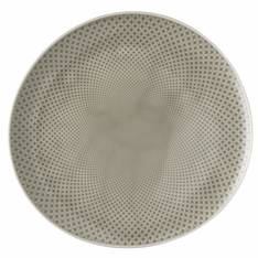 Junto Pearl Grey 27cm Plate Relief