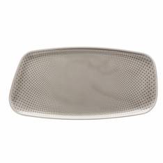 Junto Pearl Grey Platter 30x15cm